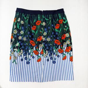 ANTHROPOLOGIE Floral Pencil Skirt